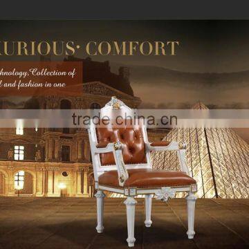Luxury Office Furniture - Home Office Furniture-hand-made Royalty Classic Armchair photo-5