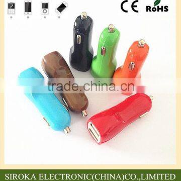 Electric type mobile phone use dual car charger adapter mini USB car charger for Samsung Table PC