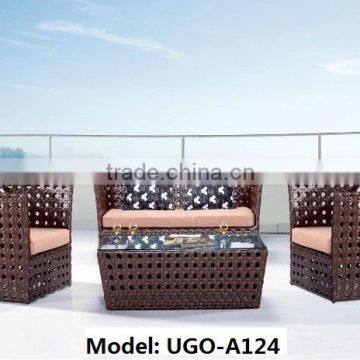 UGO rattan furniture new model sofa sets UGO-A124 hot sale