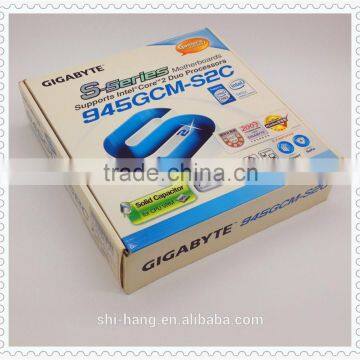 Colorful Printed Pizza Box Shape Box Packaging for Motherboard photo-2