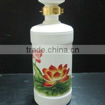 flower wine bottle , high quality, high class