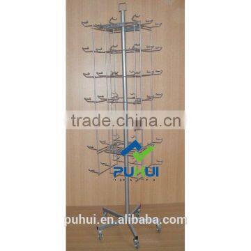 Elegant Shape Metal Floor Mugs Rack for Promotion photo-6