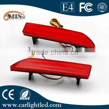 Red tail lamp led rear bumper lights Tail Brake Stop Light motorcycle rear reflector for 09 CRV