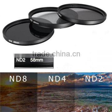 Camera ND Filter Set Neutral Density Filter Kit For Canon 450D 60D For Nikon D5000 photo-2