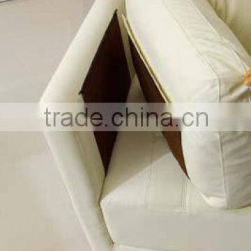 Dhouse Livingroom Furniture White Leather Sectional Sofa 8030