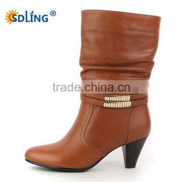 leather boots from china