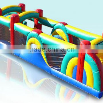 38ft inflatable long obstacle course for kids