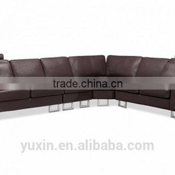 microfiber sectional sofa set/ microfiber sofa set