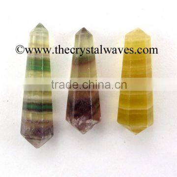 Fluorite wholesale Double Terminated Pencil Point Khambhat Gujarat India