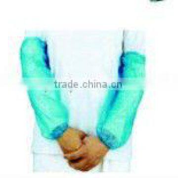 Disposable pe arm sleeve/blue arm aleeve