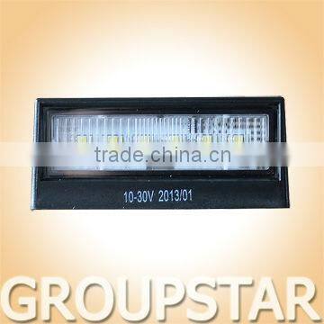 High quality LED Trailer Bus No.Plate Light with ADR