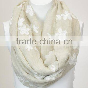 China Wholesale Soft Feel Viscose New Floral Fashion Print Scarf photo-5