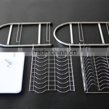 Latest RG628 2 Tiers Stainless Steel Decorative Dish Rack Quality Choice photo-3