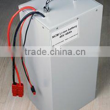 Deep cycle rechargeble 48v 48Ah lithium ion battery for Adult E-scooters 1200w