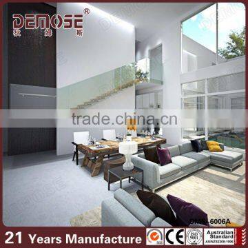 Prefabricated Space Saving Stairs With Wood Treads photo-2