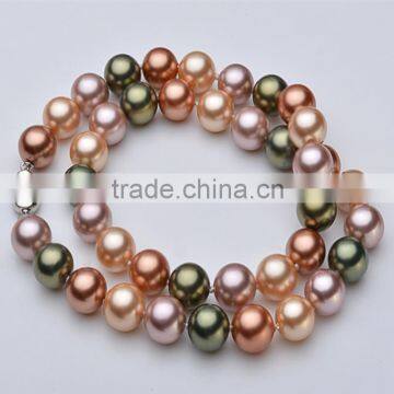 New Arrival Fashionable Customizable Colorful Chinese Pearl Necklace