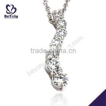 hot sale jewelry 2015 925 sterling silver simple necklace designs