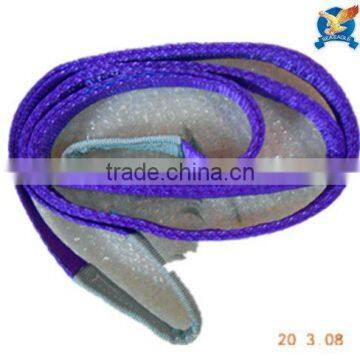 Flat polyester webbing slings