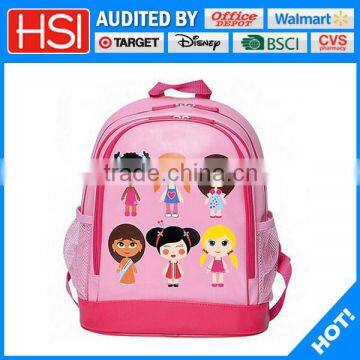 stationery lead free 600D doll printing bag school cartoon