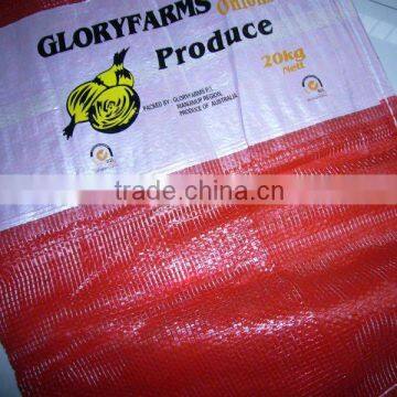 2012 top bag brands leno bags for potatoes with drawstring for fruit and vegetable with OEM service