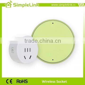 Wireless waterproof one gang switches plugs sockets