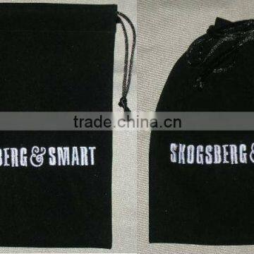 Velvet drawstring promotion pouches