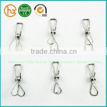 Stainless steel heavy tension spring clamps