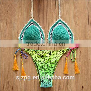 Sexy Crochet Brazilian Bikini , crochet handmade beachwear