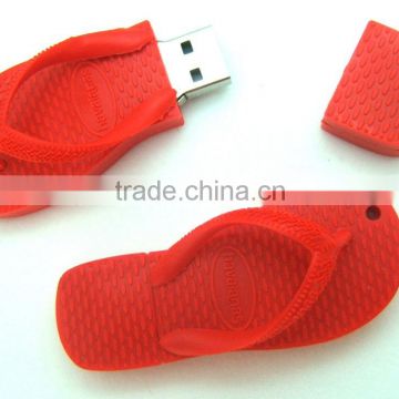 Festival gift OEM model Fantastic price alibaba gadget customized logo for pvc usb in shoe shape