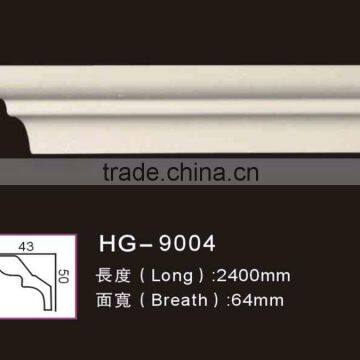 HG9004 home interior decoration PU material PU cornice