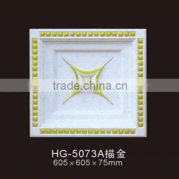 HG5073pu polyurethane foam carved ceiling medallions moulding