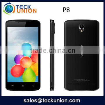 5inch IPS screen android 3G smartphone P8 MTK6572 GPS dual core low price china mobile phone