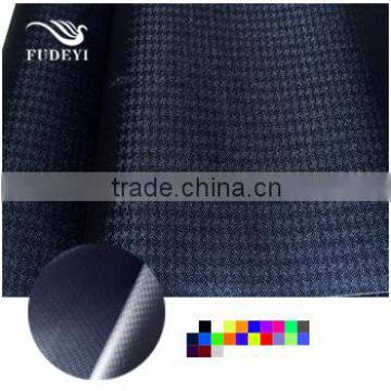 100% polyester jacquard oxford fabric with pvc coating textile material