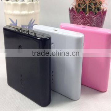 New arrival 12000mah power bank charger, portable wireless battery power bank