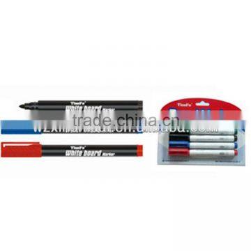 Four-color water erasable whiteboard marker pen