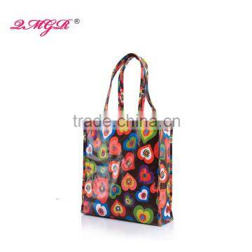 Wholesale Lady Fashion foldable Canvas Shopping bag