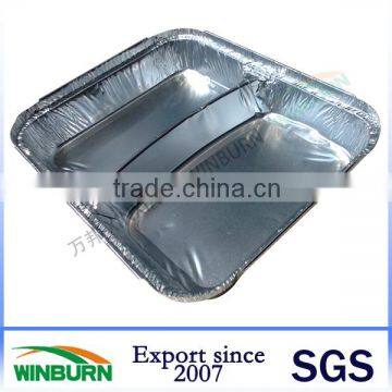 Container Type and Food Use Divided Aluminum Foil Container