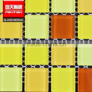 Hot selling mosaic painting 600*600mm beautiful glass mosaic tile bathroom set                        
                                                                                Supplier's Choice