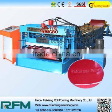 Glazed tile machine, glazed tile profile roll forming machine