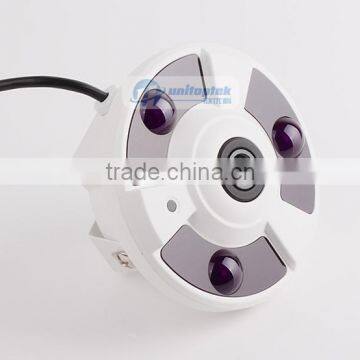 4Pcs 2.0MP Fisheye Lens 360 Degrees View 2MP IR Indoor Dome Camera 4CH Surveillance Security CCTV System photo-2