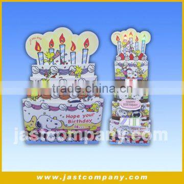 Birthday Musical Greeting cards with lights, LED Light Cards