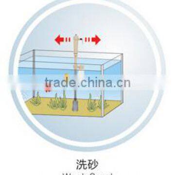 AS-615A Jeneca Aleas Aquarium Fish Tank Electrical Battery Gravel Cleaner photo-2