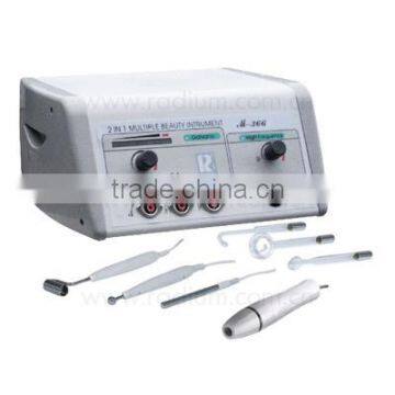 M-366 High frequency electrotherapy and galvanic current device 2 in 1 beauty instrument