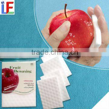 Aibaba express free to knead magic melamine sponge apple cleaning wet wipe