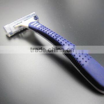 Branded Blue Hotel Plastic Razor