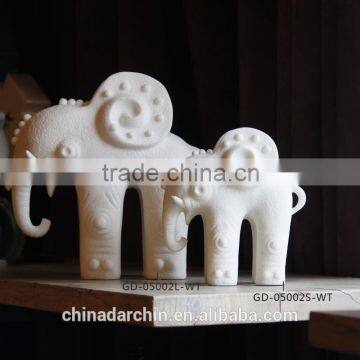 resin antique elephant figurine sculpture