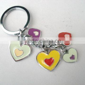 Newest Design Gifts, Beautiful Keyring ,sound Heart Keychains photo-2