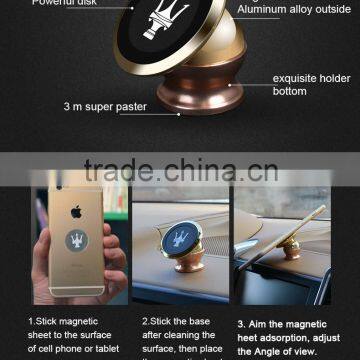 2016 new design car holder for cellphone with Adsorption capacity