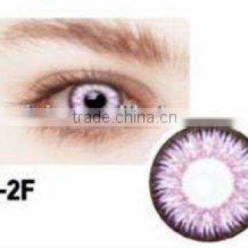 wholesale korea new style color contact lens aqua fresh contact lens with 45% water content