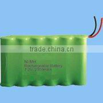 High capacity Ni-MH battery AA 2000 mAh 7.2V